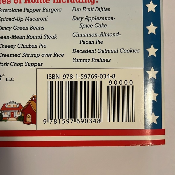 1001 Community Recipes paperback - Picture 3 of 3